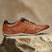 Men's Bugatti stitched cognac leather shoes with a round toe , a tpr outsole , and laces fastening.