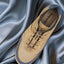 A brown Men's bugatti Sneakers featuring a round toe plain toe, zero heels heel. Made from premium genuine leather with a durable sebs (block copolymer) outsole, this elastic design offers both style and comfort.