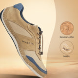 bugatti Sand Premium Leather Sneakers