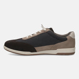 bugatti Brown & Taupe Suede Sneakers