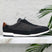A blue Men's bugatti Sneakers featuring a round plain toe, zero heels heel. Made from premium genuine leather with a durable tpr outsole, this laces design offers both style and comfort.