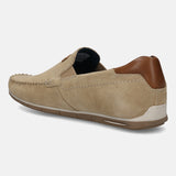 bugatti Sand Premium Leather Slip On