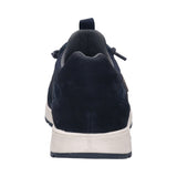 Arus Dark Blue Nubuck Leather Sneakers
