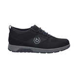 bugatti Arus Black  Premium Leather Comfort Sneakers