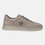 bugatti Light Grey Suede Sneakers