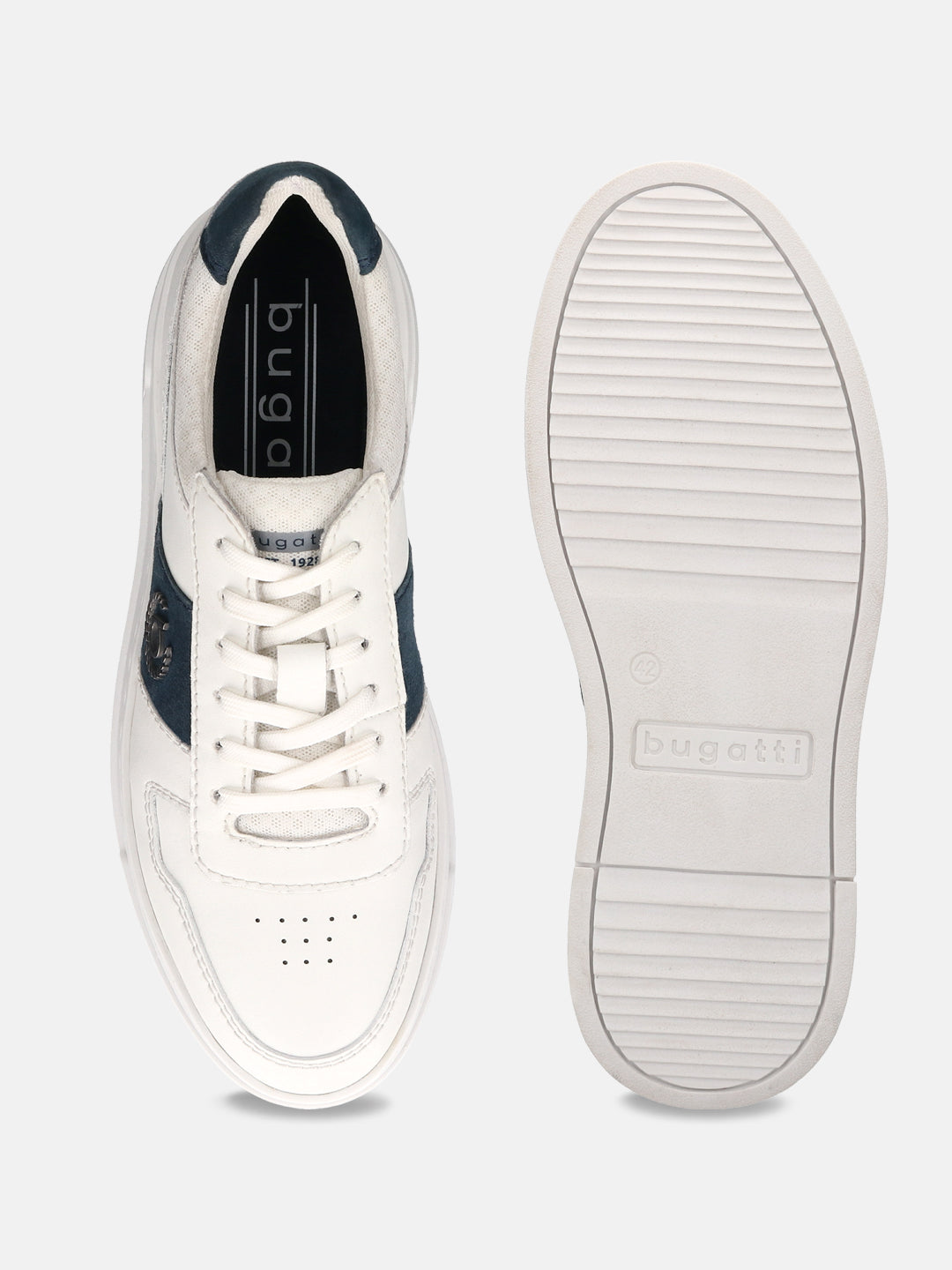 Shoes Off White Leather Trainers Reiss Leather Low Top Trainers In