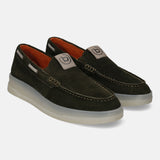 Franc Dark Green Casual Loafers
