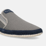 bugatti Light Grey & Blue Loafers