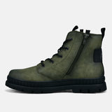 Pallario Comfort Dark Green Casual Boots
