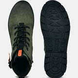 Pallario Comfort Dark Green Casual Boots