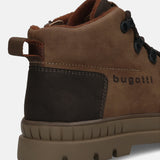 bugatti Cognac &  Dark Brown Casual Boots