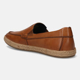 bugatti Cognac Premium Leather  Slip On