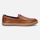 bugatti Cognac Premium Leather  Slip On