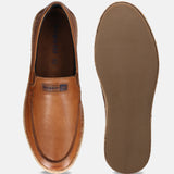 bugatti Cognac Premium Leather  Slip On