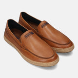 bugatti Cognac Premium Leather  Slip On