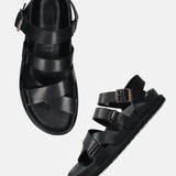 bugatti Fermo Black  Premium Leather Comfort Back Strap