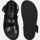bugatti Fermo Black  Premium Leather Comfort Back Strap