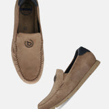 Bugatti Clipperton Sand Premium Leather Comfort Slip-On Casual