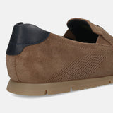 Bugatti Clipperton Sand Premium Leather Comfort Slip-On Casual