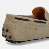 bugatti Taupe Premium Leather  Slip On