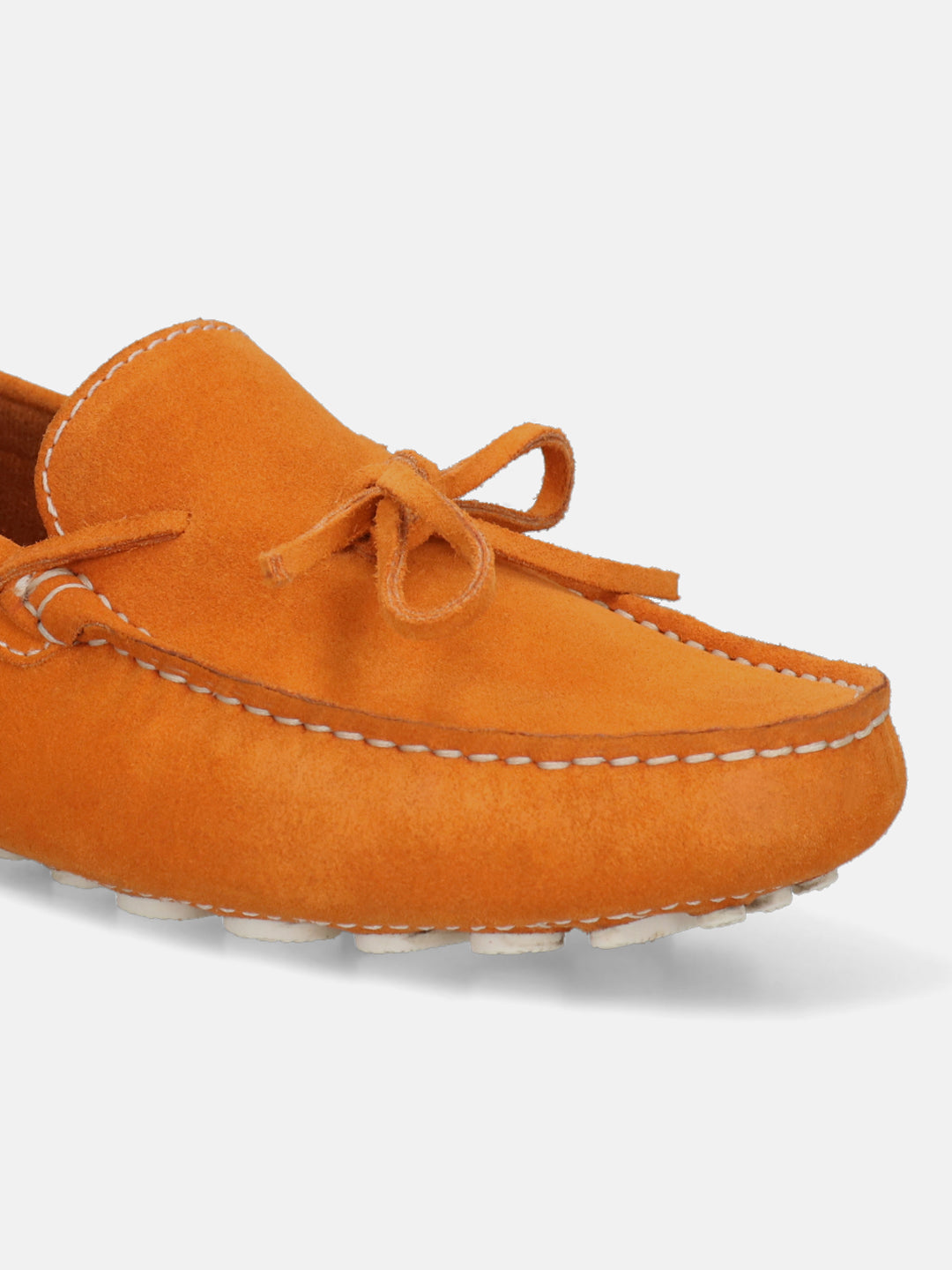 Men's Bugatti drivers red leather shoes with a round toe and apron toe , a tpr outsole.