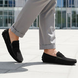 bugatti Manfield black  Premium Leather Comfort Slip-Ons Casual