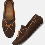 Bugatti Manfield Brown Premium Leather Drivers Slip-On Casual