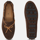 Bugatti Manfield Brown Premium Leather Drivers Slip-On Casual