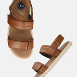 bugatti Derek cognac  Premium Leather Comfort Back Strap