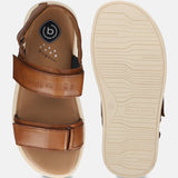 bugatti Derek cognac  Premium Leather Comfort Back Strap