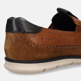 Bugatti Bruno Cognac Premium Leather Comfort Slip-On Casual
