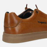 Bugatti Fido Cognac Premium Leather Comfort Sneakers