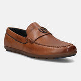 bugatti Cognac Premium Leather  Slip On