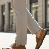 bugatti Linex yellow  Premium Leather Comfort Slip-Ons Casual