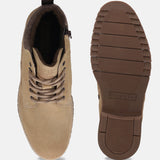 Bugatti Lee Yellow Premium  Leather Comfort  Casual Boots