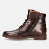 Mirato Brown Leather Ankle Boots