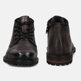 Masat comfort Dark Grey Leather Chukka Boots