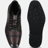 Masat comfort Dark Grey Leather Chukka Boots