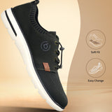 bugatti Bax Comfort Dark Green Comfort Sneakers