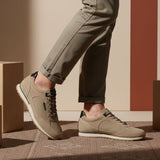 bugatti Ivar beige  Premium Leather Comfort Sneakers