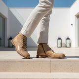 Bugatti Baldor Sand Premium Leather Comfort Casual Boots
