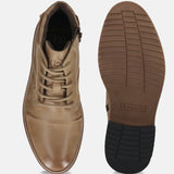 Bugatti Baldor Sand Premium Leather Comfort Casual Boots