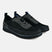 A black Men's bugatti Sneakers featuring a round plain toe, zero heels heel. Made from textile with a durable tpr outsole, this laces design offers both style and comfort.