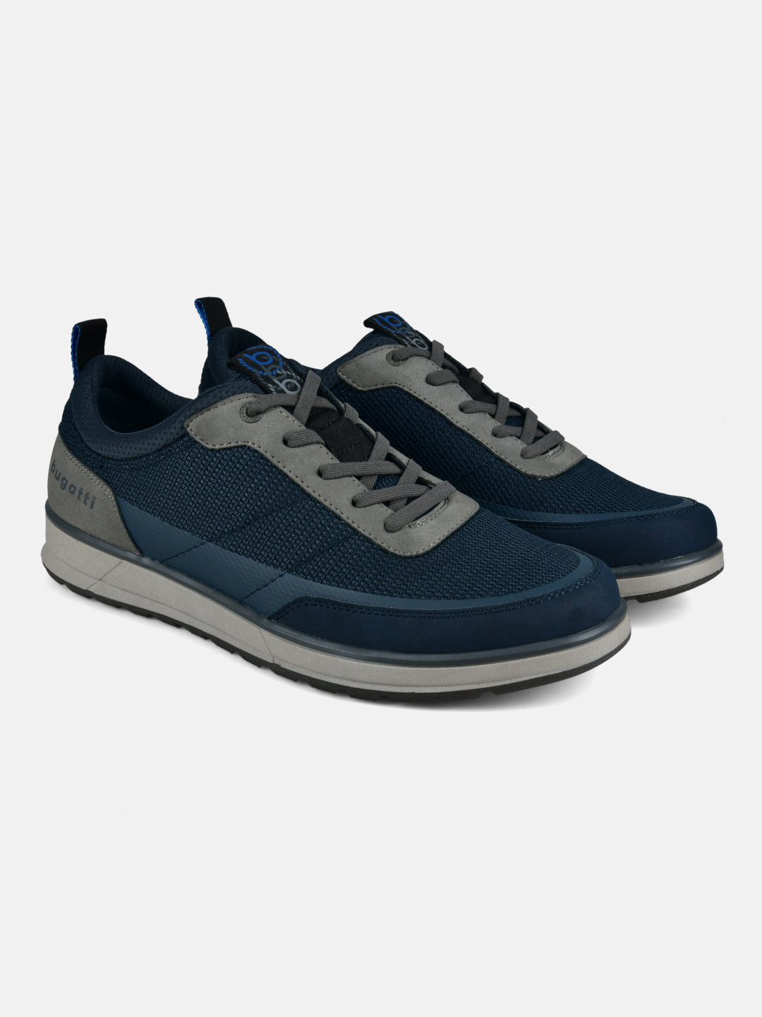 bugatti Dark Blue Sneakers – bugatti Shoes India