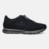 bugatti Dark Blue Suede Sneakers