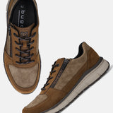 Bugatti Sonic Exko Brown Comfort Sneakers