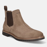Caj Taupe Suede Chelsea Boots