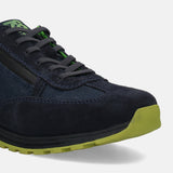 Cirino Dark Blue Suede  Sneakers