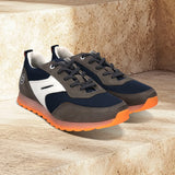 bugatti Cirino Dark Grey Comfort Mid Top Sneakers