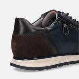Bugatti Cirino Dark Blue Premium Leather Comfort Sneakers